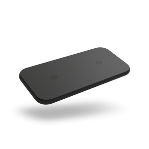 ZEDC12B - Zens Dual Wireless Charger Front Side View