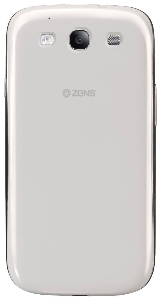 ZENS Galaxy S3 Wireless Charging Case White