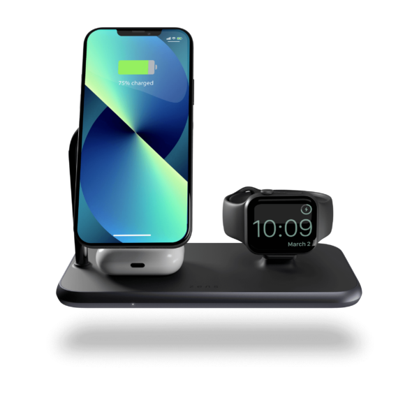 ZEDC18B - Magnetic + Watch Wireless Charger with iPhone 13